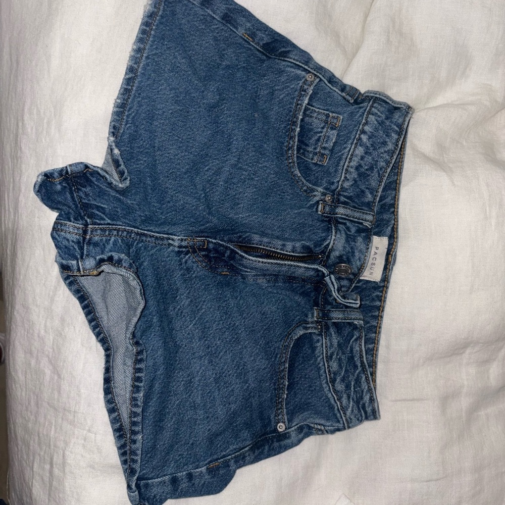 Blue Denim Shorts